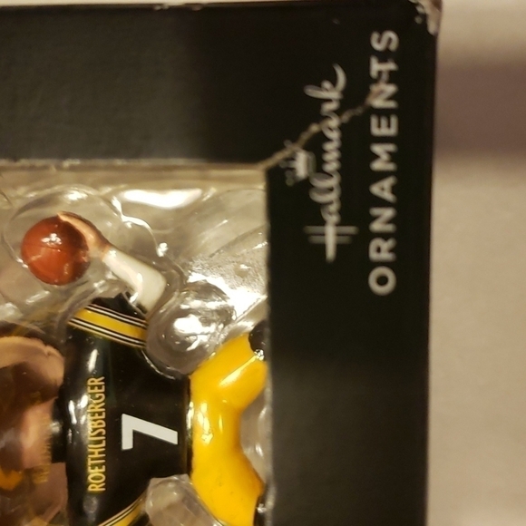 Nfl Pittsburgh Steelers Ben Roethlisberger Bobble Head Ornament NFLPA - Picture 15 of 16